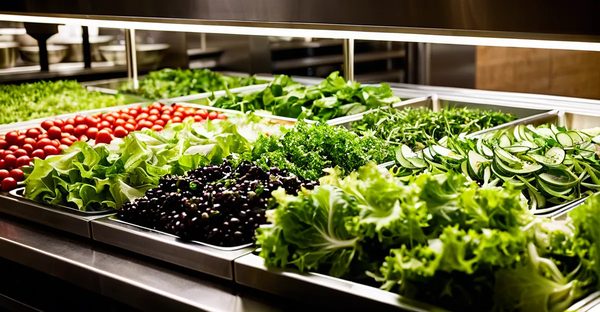 L'équipement essentiel pour un bar à salade performant